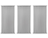 BBQration front view of 3-pack emitter panels showing packaging and brand for easy fit verification