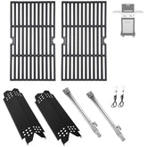 BBQration front view of complete replacement parts kit showing components and benefits