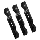 BCQNXX front view of three blades pack showing fit and parts