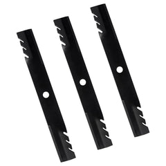 BCQNXX front view of three-blade pack showing fit and replacement information