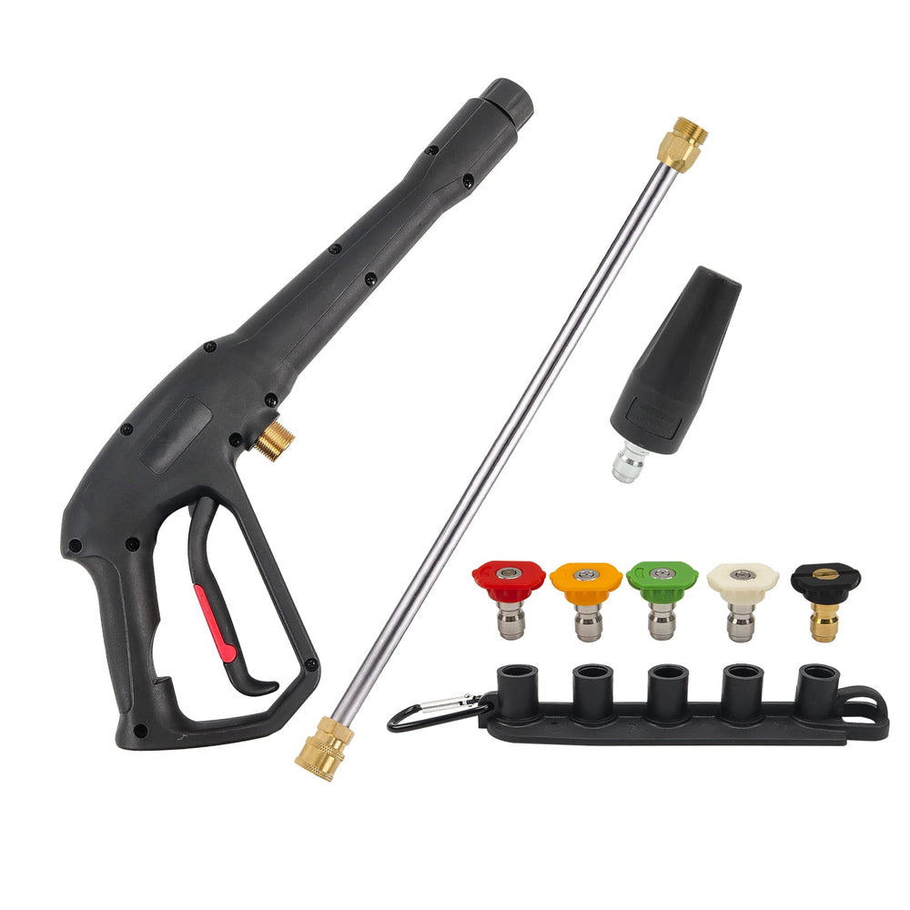 BEAR FORCE front view showing gun and wand for improved reach