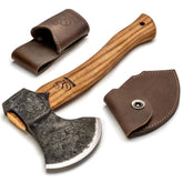 BeaverCraft AX3 front view showing head and handle, durable outdoor tool