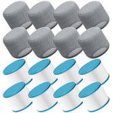 Beckacher front packaging showing 8 filters and 8 covers, ensures ready replacement