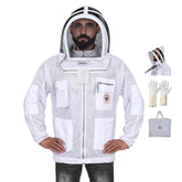 Bee Proof front view jacket showing full coverage and fit for safety