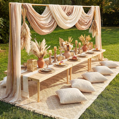 Beeveer blanket in use at a picnic offering spacious comfortable seating