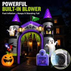 Beinhome full yard installation at night enhancing party atmosphere