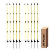 BEIYI front view of 20-pack posts showing count and portability benefit