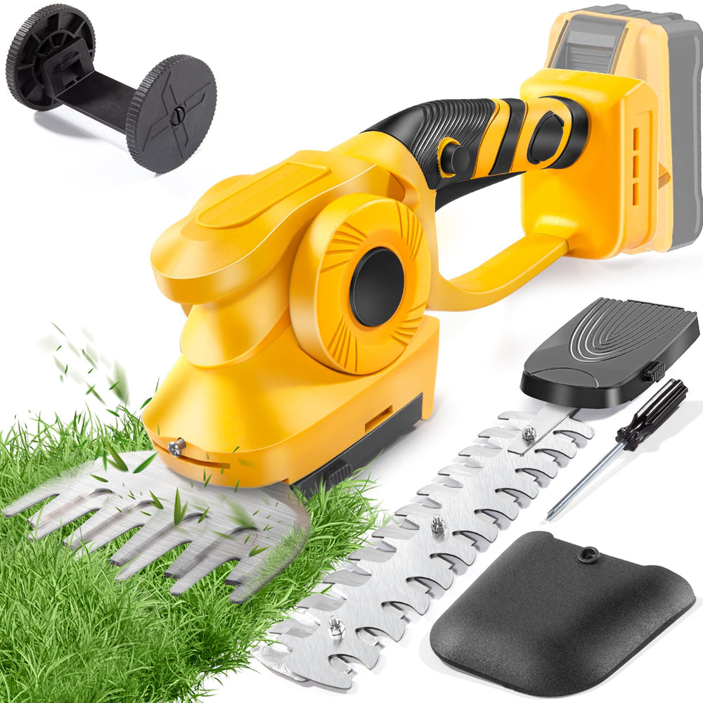 bellaDimora front view of cordless trimmer showing compact design and portability