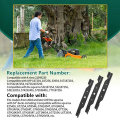 Belleone blades installed on mower deck improving lawn cut quality