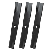 Belleone front view packaged blades showing three-blade set and labeling benefit fit accuracy