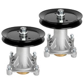 Belleone front view of spindle assembly showing fit and sturdy housing for reliable replacement