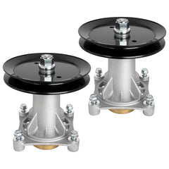 Belleone front view of spindle assembly showing fit and sturdy housing for reliable replacement