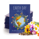 Bentley Seed Co. packet front showing illustrated Earth design and gifting appeal