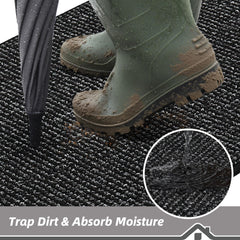 BEQHAUSE non-slip TPR backing detail showing grip that prevents sliding