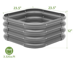 Besebay side profile highlighting galvanized metal finish and weather-resistant coating