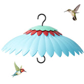 Beserie blue dome front view showing full coverage and squirrel protection