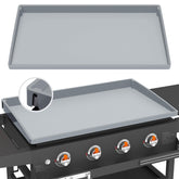 BESSIO front view 36-inch mat showing full griddle protection benefit