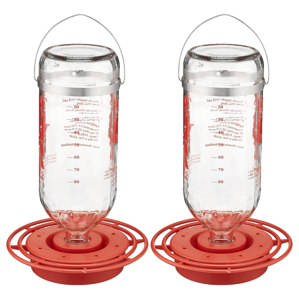 Best-1 front view of two-pack feeders showing capacity and design benefits