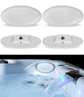 besttruck front view of four 2472-828 headrest pillows showing fit and finish for easy replacement