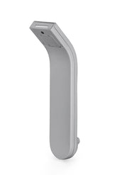 Bestway SaluSpa front view showing waterfall and LEDs enhancing ambiance