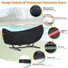 BETERNY windproof strap and elastic hem securing cover in wind