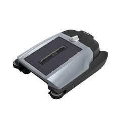 Betta Flex front view showing floating cordless skimmer and clean surface benefit