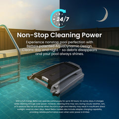 Betta SE Plus top basket access open for quick emptying and simple maintenance
