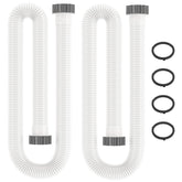 BEWAVE front view of both 1.5" x 59" hoses showing ready-to-install pair and convenience