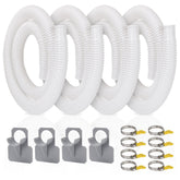 BEWAVE coiled pool hoses showing full replacement kit benefit