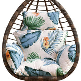 Bextile front view of cushion showing full seat and integrated armrests for comfort