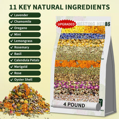 BGraceyy close-up of dried herb texture highlighting calming aroma