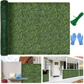 BHXCL front view of rolled boxwood panel showing neat packaging and instant coverage benefit