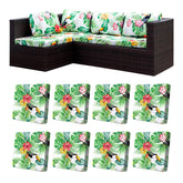 BIETYONE front view of all eight packed cushion covers showing coordinated look and protection