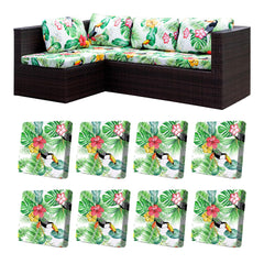 BIETYONE front view of all eight packed cushion covers showing coordinated look and protection
