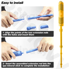 Bilinavy stick beside a ruler showing correct size for compatible filters