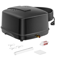 Biling aerator front view showing compact design and clear labeling, durable outdoor benefit