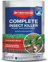 BioAdvanced front packaging 20 lb bag showing product and coverage benefits