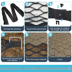 BIOBUBANA panel connection detail illustrating buckles securing panels for expanded coverage
