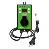 Bio Green Thermo2 front panel showing controls and benefit of easy operation