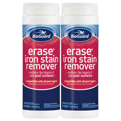 BioGuard Erase front packaging showing product and two-pack convenience
