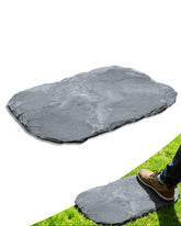 Biotol front view of natural stepping stone showing shape and ready-to-place benefit