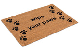 BIRDROCK HOME front view doormat providing a welcoming entrance and dirt control