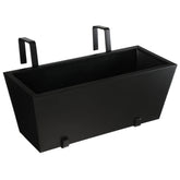 BIRDROCK HOME front view of planter showing clean lines and space-saving benefit