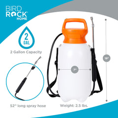 BIRDROCK HOME translucent tank showing liquid level for easy refill planning