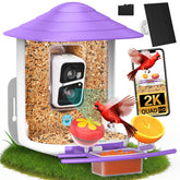 birdsnap front view showing feeder and camera for clear observation