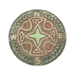 Bits and Pieces front view showing Celtic compass and decorative benefit