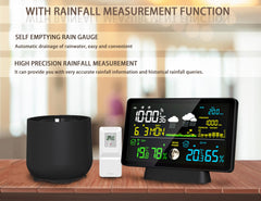 BIUWING remote sensor probe mounted outdoors showing wireless transmission capability benefit