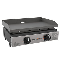 Blackstone 1666 front view showing compact tabletop design and stainless faceplate benefit