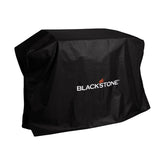 Blackstone front view showing full 28-inch cover protecting griddle