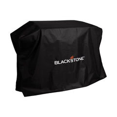 Blackstone front view showing full 28-inch cover protecting griddle